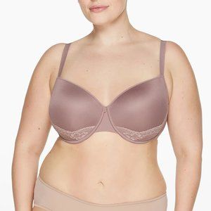 ThirdLove 24/7 Lace Back T-Shirt Bra in Twilight
